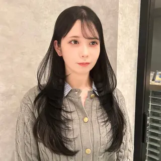ロング カラー 🥇KEN /レイヤー/カラーのヘアスタイル
