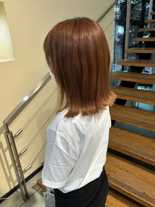 ミディアム Mizuki. / 暖色系カラー🍓のヘアスタイル