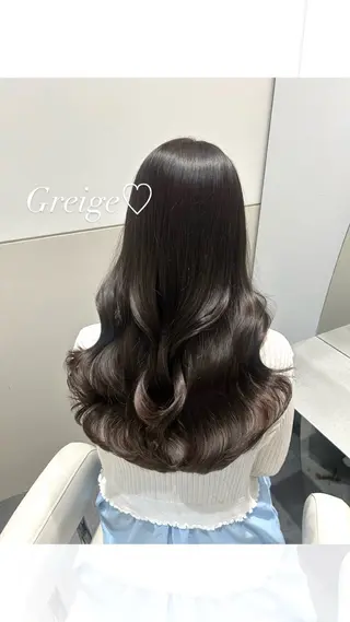ロング カラー 🩷韓国ヘア/ヨシン モリ🩷Maikaのヘアスタイル