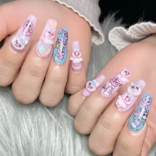 ネイル Feel ‪‪☺︎‬Yuriaのネイルデザイン