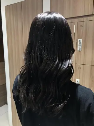 ロング カラー ヘアセット/メンズ パーマChihoのヘアスタイル