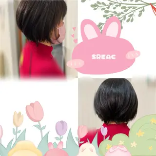 ショート 菊地 あやかのヘアスタイル