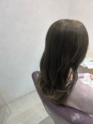 ロング Mao 🎀bob Oliveカラー🌿のヘアスタイル
