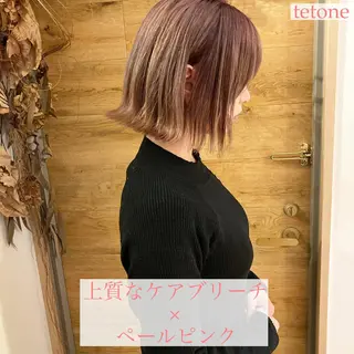 ショート カラー テトネ タカシのヘアスタイル