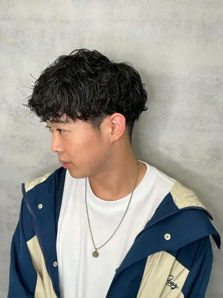 パーマ メンズ 町田エリアＮｏ．１/ パーマ特化/太田京希のヘアスタイル