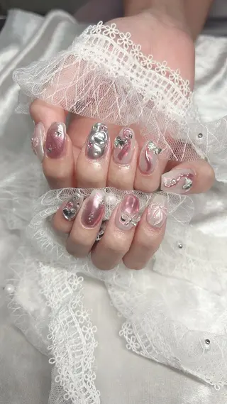 ネイル Best Nail Yu🎀🫧のネイルデザイン