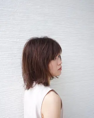 ミディアム 丹下 鐘太郎のヘアスタイル