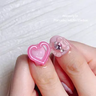 ミディアム ネイル 🐾enen style 🐾のネイルデザイン