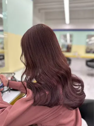 ロング カラー mao⭐️ 透明感カラー‎⭐️のヘアスタイル