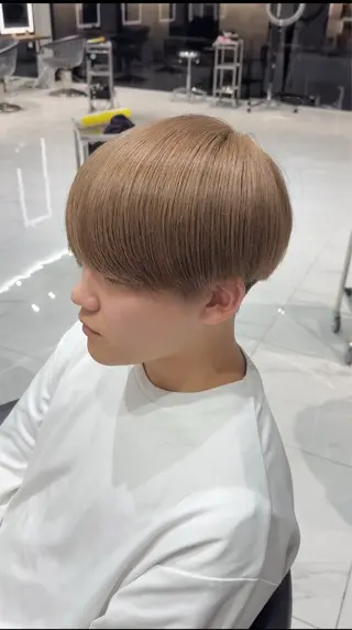 カラー メンズ 菅野 心悠/メンズヘアのヘアスタイル