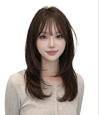 ミディアム ミディアムモデル 募集中/村上廉のヘアスタイル