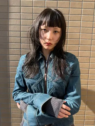ロング ハシモトタケル🌿 ボブ/レイヤーカットのヘアスタイル