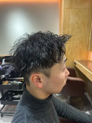 パーマ メンズ 雪音/美髪縮毛矯正 /ニュアンスパーマのヘアスタイル