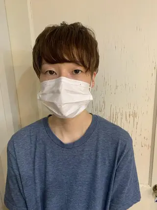 パーマ コヤマ ナミのヘアスタイル