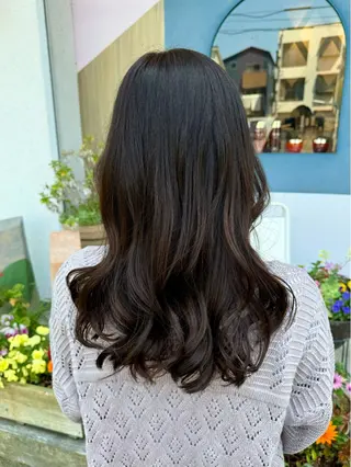 セミロング るな/echelle 【カットモデル募集】のヘアスタイル