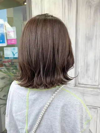 ミディアム 後藤 瀬奈のヘアスタイル