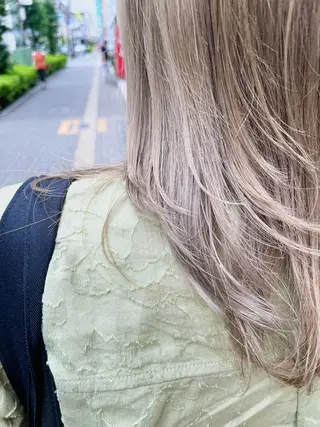 ミディアム カラー 🦋NAKAMURA 🦋のヘアスタイル