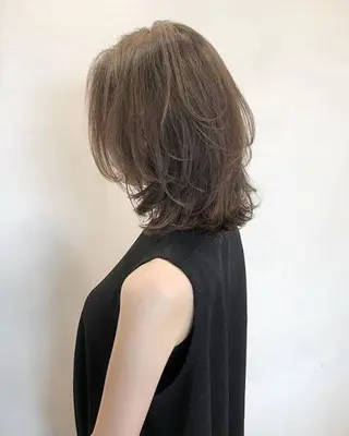 ミディアム 中村 魁登のヘアスタイル