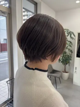 ショート 新村 華奈絵のヘアスタイル