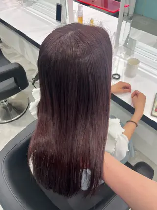 ロング カラー みう/仙台/暖色/ 艶髪/顔周りカット/のヘアスタイル