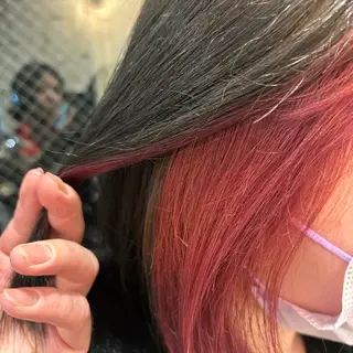 ミディアム カラー 【メンズショート 特化】村斎　伶次のヘアスタイル