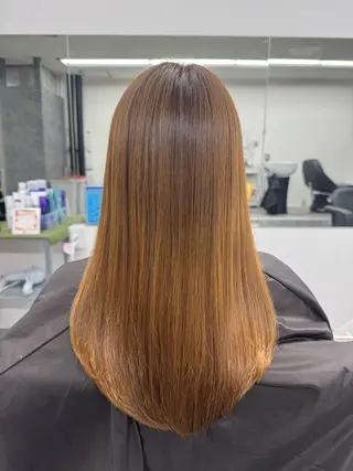 ミディアム 髪質改善メニュー 長井 美佐子のヘアスタイル