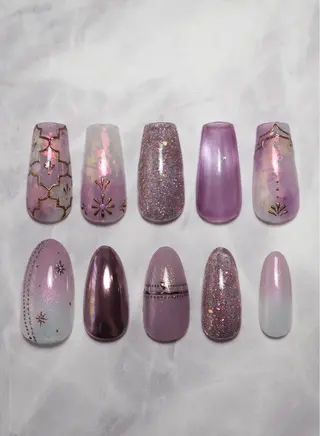 ネイル なんば7nail YUZUHAのネイルデザイン