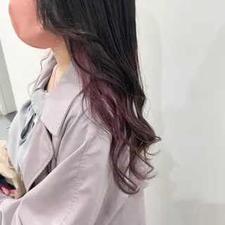 ロング カラー マンツーマン女性 美容師 奏のヘアスタイル