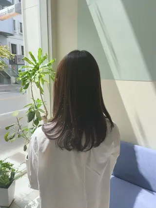 ロング 林 真之介のヘアスタイル