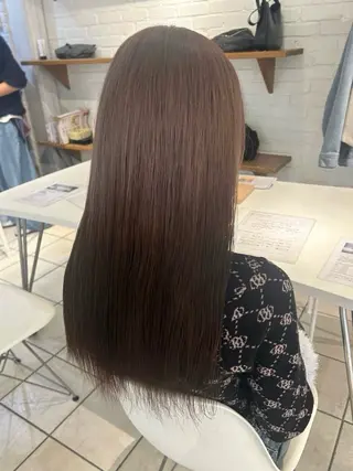 ロング カラー 💫レイヤーカット 💫ブリーチ💫サキのヘアスタイル