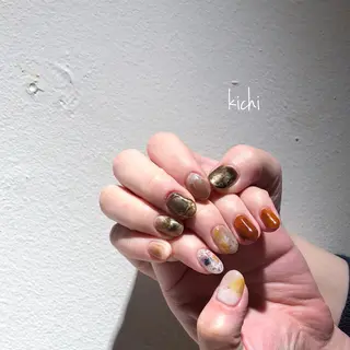ネイル kichi･: *のネイルデザイン