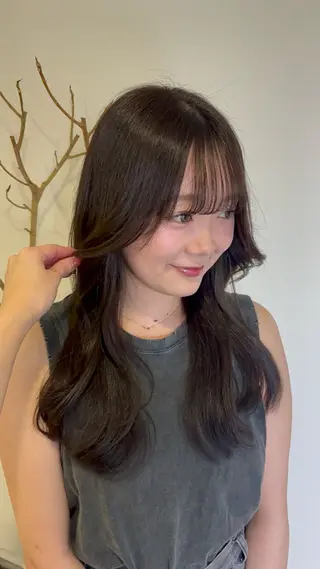 ロング カラー 名駅/sHiHo/透 明感カラー✨🎀/のヘアスタイル