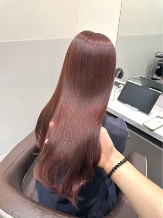 ロング カラー 矢野 晃平のヘアスタイル