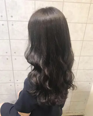 ロング カラー 烏丸韓国ヘア🇰🇷 ayaka🎀のヘアスタイル