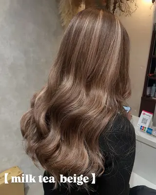カラー 💗ROSEL／ KUREA💗のヘアスタイル