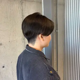 ショート カラー メンズ ツヤ髪ハイトーン ×レイヤー🌝リオのヘアスタイル