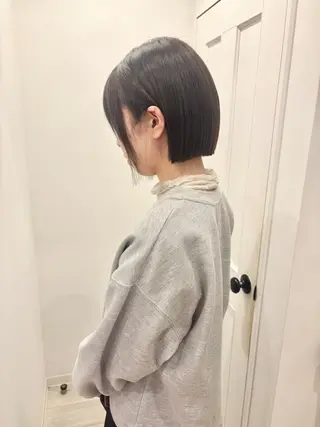 ショート 草野ゆずき⌇縮毛矯正 ⌇Wカラー⌇レイヤーのヘアスタイル