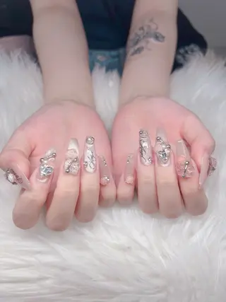ネイル Lee Nails チップ長さだし専門店のネイルデザイン