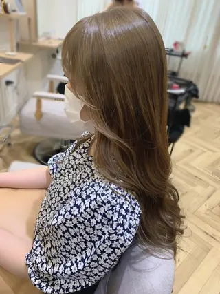 ロング 大人韓国ヘア🎀 しょうこLuanaのヘアスタイル