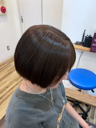 ショート カラー 🐰ハイトーンカラー 畠山 渡🐰のヘアスタイル