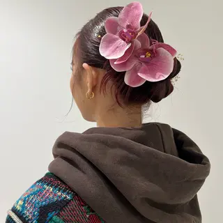 ミディアム りな/ボブ /ダブルカラーのヘアスタイル