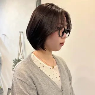 ショート 似合わせボブカット/ 髪質改善/細川実知香のヘアスタイル