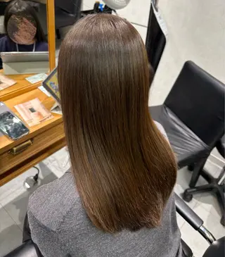 セミロング カラーモデル募集 ✨🤍モモハ🤍✨のヘアスタイル
