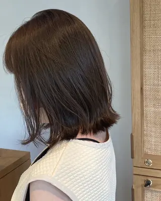 カラー 艶カラー✨/カット 田中佑季のヘアスタイル