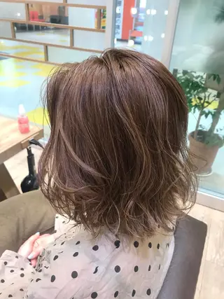 ショート カラー ✨酸性ストレート✨ 南川だいさくのヘアスタイル