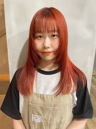 ロング 柴田美育/ カットモデル募集のヘアスタイル