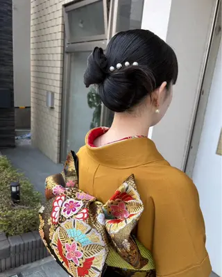 ロング ヘアアレンジ 美髪× ヘアセット✨Araiのヘアスタイル