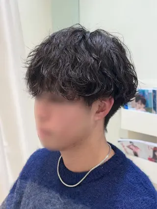 パーマ メンズ 【𝐀𝐬𝐡-池袋 】ひな💭🎀のヘアスタイル