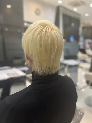 カラー メンズ 【似合わせカラー】 西口嶺河のヘアスタイル