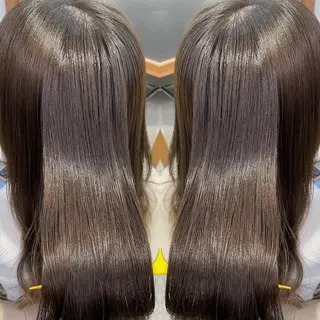 セミロング カラー 中谷大志朗 学割レイヤーカットのヘアスタイル